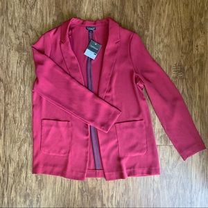 TOPSHOP Red Blazer